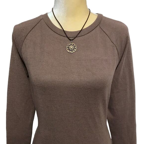 Socialite NWOT Maxi Sweater Dress Women L - Picture 2 of 10